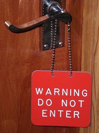 Door Handle Sign (Chain)